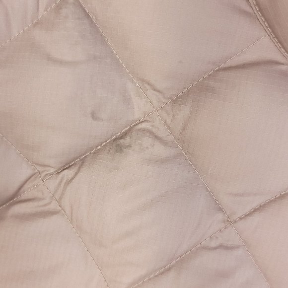 Eddie Bauer Coat Jacket Women's LT Light Purple Goose Down Snap Zip Front Retro - Picture 2 of 14